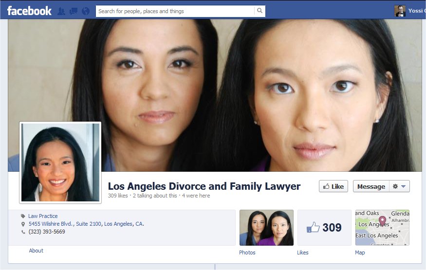 divorce lawyer on facebook