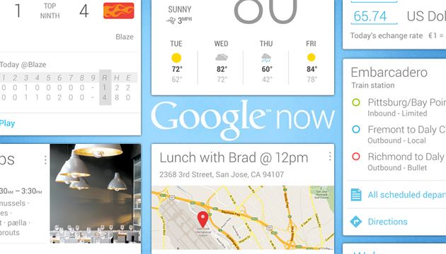 example of google now