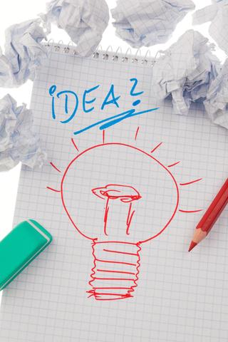 http://www.dreamstime.com/stock-photo-light-bulb-doodle-crumpled-up-paper-image11759850